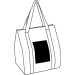 Basic gusseted cooler bag, cool bag promotional