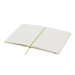 Carnet A5 blanc avec élastique de couleur à couverture rigide wholesaler