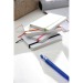 Carnet A5 blanc avec élastique de couleur à couverture rigide, Carnet à couverture rigide promotional