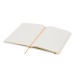 Carnet A5 blanc avec élastique de couleur à couverture rigide wholesaler