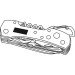 STRONG HELPER pocket knife, multifunction knife promotional
