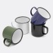 Quart métallique émaillé 350 ml, Tasse et mug émaillé promotional