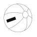 Beach ball 28cm, Beach ball promotional