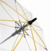 Transparent vip umbrella, transparent umbrella promotional