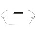 Large glass lunchbox 100cl wholesaler