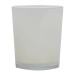 Candle in a coloured glass, candle promotional