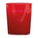 Candle in a coloured glass, candle promotional