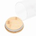 Glass jar eco storage 450 ml, jar promotional