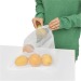 Set of 3 blue planet RPET vegetable nets, Reusable Produce Bag promotional