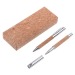 Set d'écriture CORK SIGNATURE, stylo roller promotional