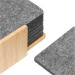 ECO BASE felt coasters, felt promotional item promotional