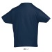 T-shirt round neck child white 190 g sol's - imperial kids - 11770b, Child's T-shirt promotional