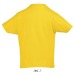 T-shirt round neck child white 190 g sol's - imperial kids - 11770b wholesaler