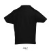T-shirt round neck child white 190 g sol's - imperial kids - 11770b, Child's T-shirt promotional