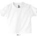 Product thumbnail White baby T-shirt 160 g sol's - mosquito - 11975b 5