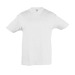 White children's round neck T-shirt 150 g sol's - regent kids - 11970b wholesaler