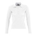 Women's Polo White 210 g sol's - podium - 11317b wholesaler