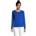 Women's long sleeve round neck t-shirt white sol's - majestic - 11425b wholesaler