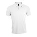 Product thumbnail Men's polo shirt white polycotton - prime men 1