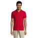 Men's polo shirt white polycotton - prime men, Textile Sol\'s promotional