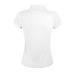Product thumbnail Women's polo shirt white polycotton - prime women 2