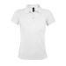 Product thumbnail Women's polo shirt white polycotton - prime women 1