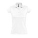 Product thumbnail Women's polo shirt white 170 grs sol's - prescott 1