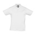 Product thumbnail Men's white polo shirt 170 grs sol's - prescott 1