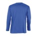 SOL'S 150g round neck long sleeve T-shirt - Monarch wholesaler
