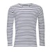 Product thumbnail Men's long-sleeved striped T-shirt - MARINE MEN - 3XL 2