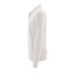 Men's long sleeve pique polo shirt - PERFECT LSL MEN - White, Textile Sol\'s promotional