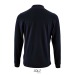 Men's long sleeve pique polo shirt - PERFECT LSL MEN - 3XL, Textile Sol\'s promotional