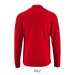 Men's long sleeve pique polo shirt - PERFECT LSL MEN - 3XL, Textile Sol\'s promotional