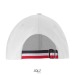 Unisex tricolor cap - longchamp, Trendy cap promotional