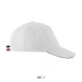 Unisex tricolor cap - longchamp wholesaler