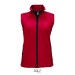 Sleeveless softshell - Race bw women, Softshell and neoprene jacket promotional