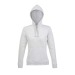 Product thumbnail Women's hooded sweatshirt - SPENCER WOMEN (White) 1