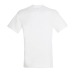 Unisex round-neck T-shirt - REGENT (White - 4XL) wholesaler
