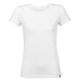 ATF LOLA - Women's round neck t-shirt made in France - White, Textile made in France promotional
