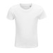 CRUSADER KIDS - Kid's jersey t-shirt with round neck - White wholesaler