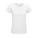 CRUSADER WOMEN - Women's fitted round-neck jersey T-shirt - White wholesaler
