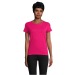 CRUSADER WOMEN - Women's fitted round-neck jersey T-shirt - White wholesaler