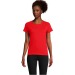 CRUSADER WOMEN - Women's fitted round-neck jersey T-shirt - White wholesaler