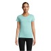 CRUSADER WOMEN - Women's fitted round-neck jersey T-shirt - White wholesaler