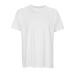 Product thumbnail Men's white T-shirt 100% organic cotton boxy 0