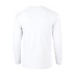 Ultra Gildan white long-sleeved T-shirt wholesaler