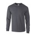 Ultra Gildan white long-sleeved T-shirt, Gildan Textile promotional