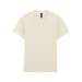 Gildan white and natural short-sleeved T-shirt, Gildan Textile promotional