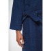 Kariban white kimono collar bathrobe, bathrobe promotional