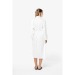 Kariban white kimono collar bathrobe, bathrobe promotional